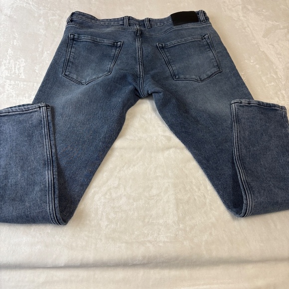 BOSS Hugo Boss Faded Blue Jeans Mens Size 38 x 31 Pants - Picture 7 of 12